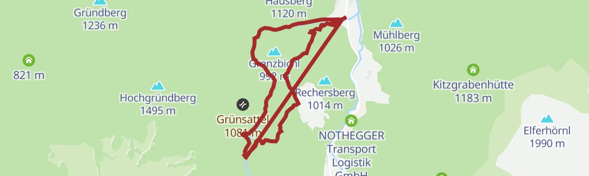 Route map: 235 | Weißbachschluchtrunde